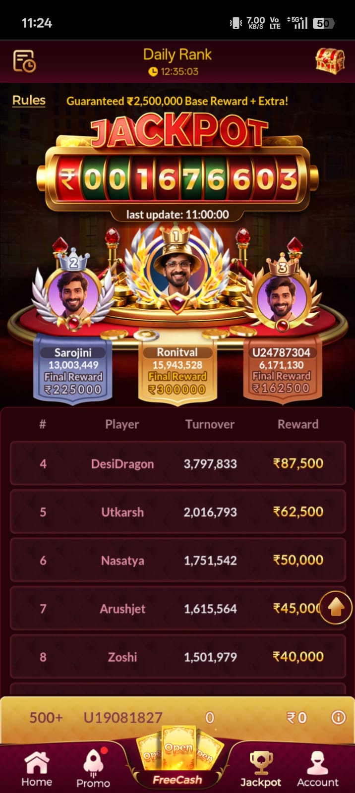 Betup777 casino game app interface